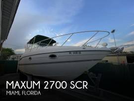 2001, Maxum, 2700 SCR