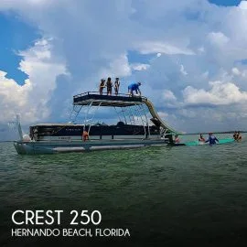 2016, Crest, Classic 250L Upper Sun Deck