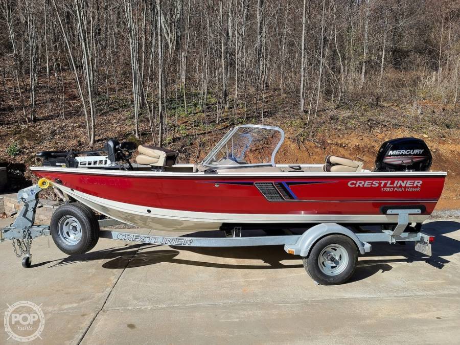 2016 Crestliner 1750 Fish Hawk Power Boats, Aluminum Fishing Boats For ...