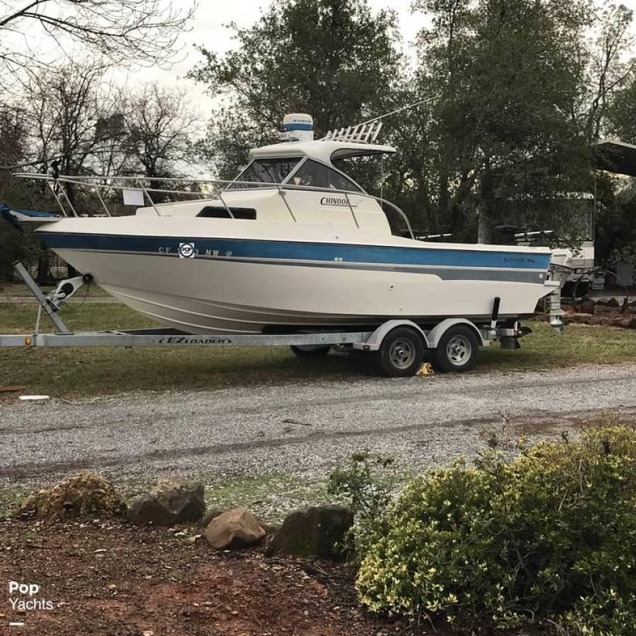 1995 Marlin 22 Chinook Power Boats, Walkaround Boats For Sale In Shasta 