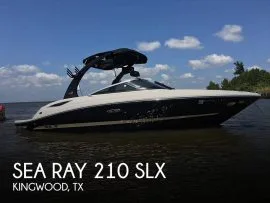 2015, Sea Ray, 210 SLX