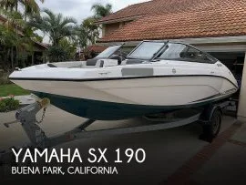 2021, Yamaha, SX 190