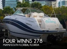 2007, Four Winns, 278 Vista