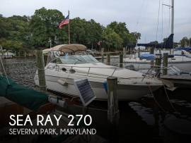 2000, Sea Ray, 270 Sundancer