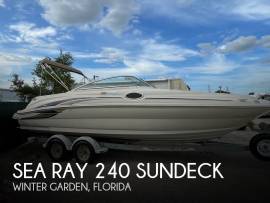 2001, Sea Ray, 240 Sundeck