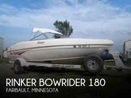 2001, Rinker, 180 BR