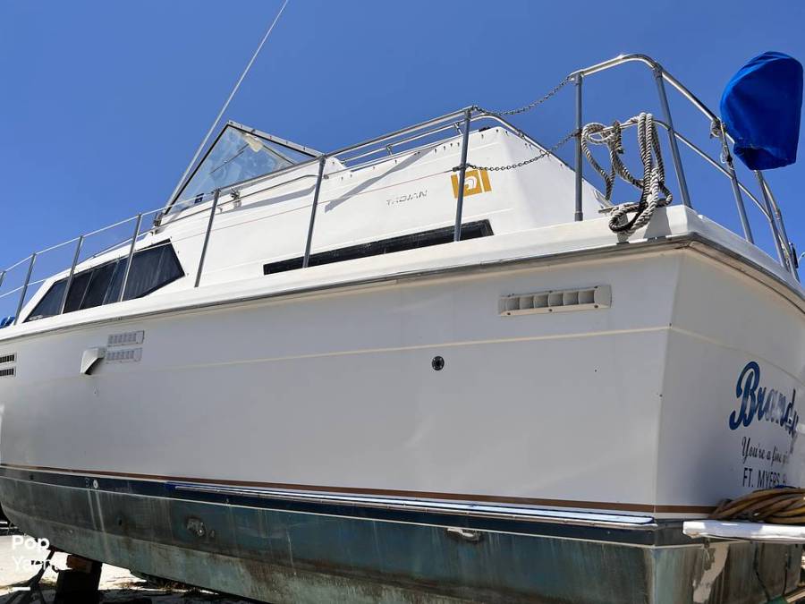 1980 Trojan F-36 Tri-Cabin Power Boats, Aft Cabins For Sale in Punta ...