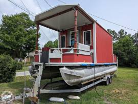 1999, Tracker, 24 Custom Floating Kitchen