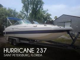 2013, Hurricane, 237 Sun Deck