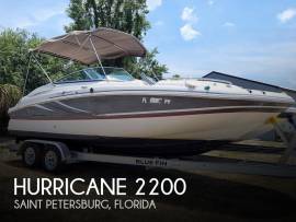 2014, Hurricane, 2200 Sun Deck