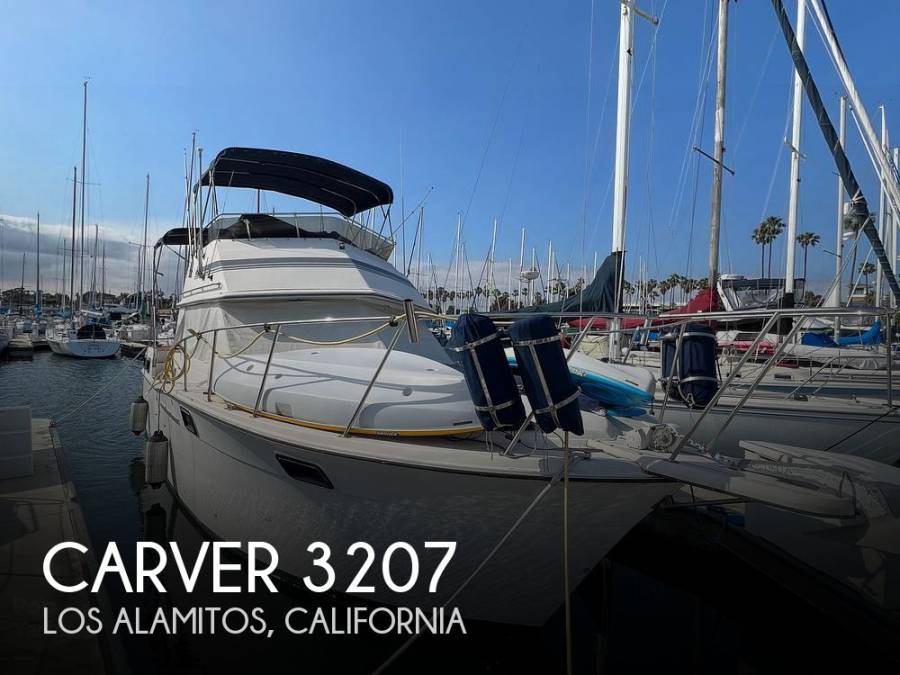1985 Carver 3207 Aft Cabin Power Boats, Aft Cabins For Sale in Los ...