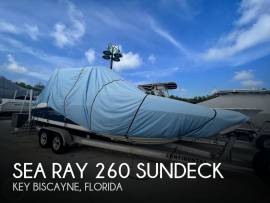 2012, Sea Ray, 260 Sundeck