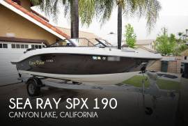 2018, Sea Ray, SPX 190