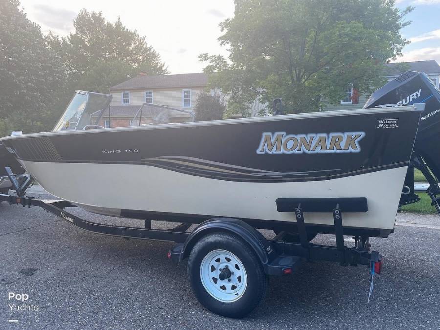 2004 Monark 190 King Deep V Power Boats Aluminum Fishing Boats For