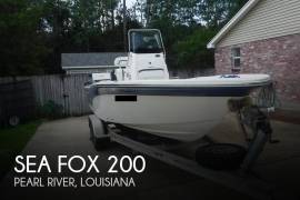 2011, Sea Fox, 200XT Bay Fox Pro Series