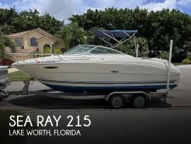 2004, Sea Ray, Weekender 215