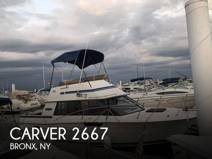 1986 Carver SANTA CRUZ 2667 Power Boats Express Cruisers For Sale