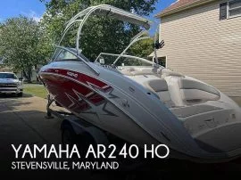 2010, Yamaha, AR240 HO