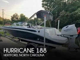 2023, Hurricane, SunDeck Sport SS 185 OB