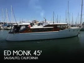 1951, Ed Monk, Try Cabin Canoe Stern Diesel Motor Yacht