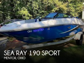 2012, Sea Ray, 190 Sport