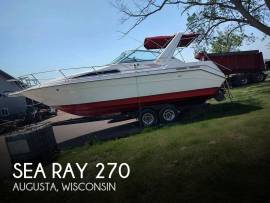 1990, Sea Ray, 270 Sundancer