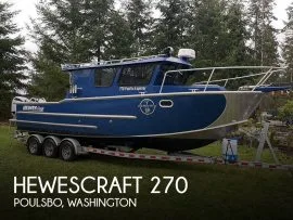 2022, Hewescraft, Pacific Explorer 270