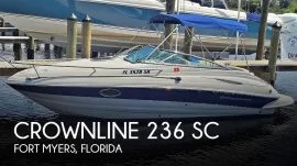 2016, Crownline, 236 SC